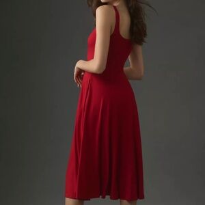 Red Rou Knit Dress